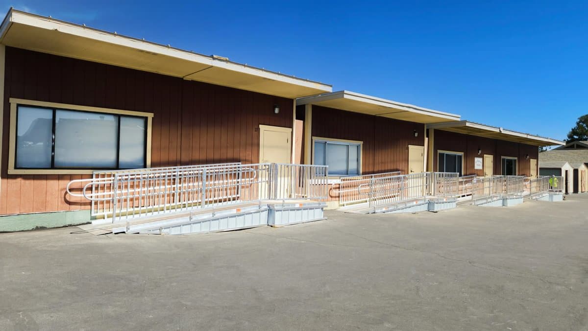Rampit USA United Series commercial aluminum access ramp installation